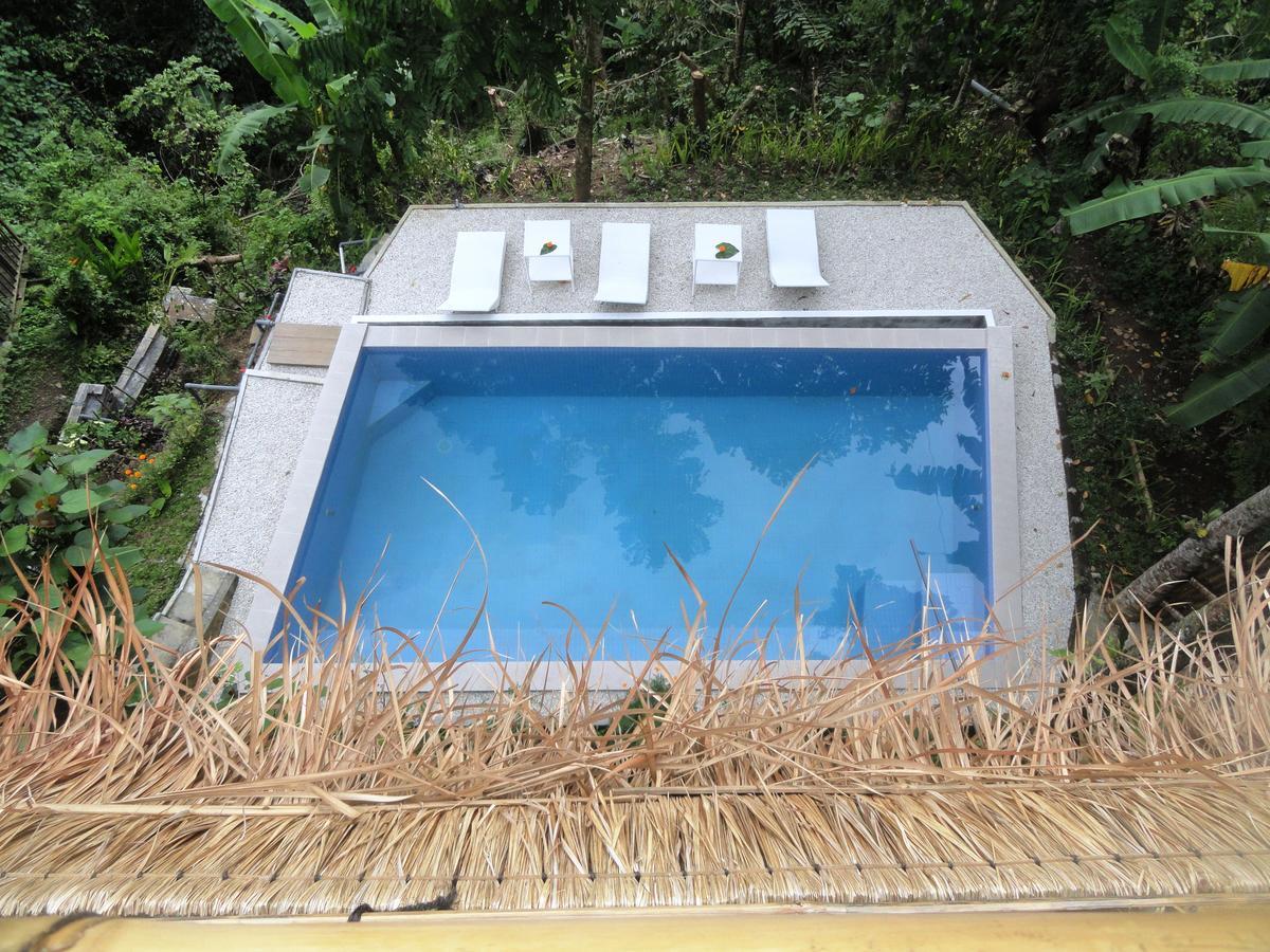 Putu Yoga Bungalow Ubud Zwembad foto